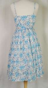NWT $109 Chaudry KC Sleeveless Pleated Cotton Dress  