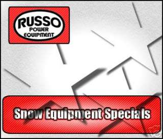On line Auction Snow Removal Specials from Russo Power Equipment