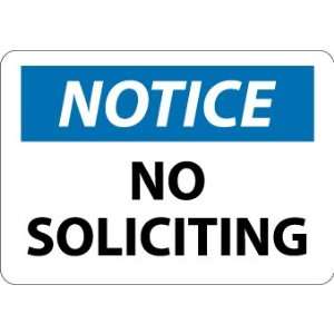  SIGNS NO SOLICITING