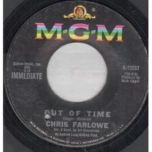    OUT OF TIME 7 INCH (7 VINYL 45) US MGM CHRIS FARLOWE Music
