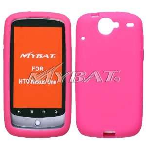   HTC Nexus One (Google), Solid Skin Cover (Hot Pink) 