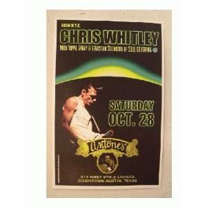 Chris Whitley Poster Handbill Live At Antones Austin
