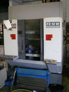 2000 CHIRON FZ12W CNC VMC VERTICAL MACHINING CENTER  