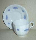 Chelsea Ware Blue Grape Embossed Swags Cup & Saucer Set