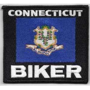   STATE BIKER Quality Embroidered Vest Patch 