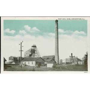   Reprint East Coal Mine, Christopher, Ill. 1928 