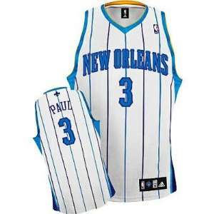 New Orleans Hornets #3 Chris Paul White Jersey  Sports 