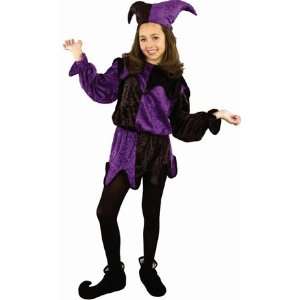   Purple & Black Halloween Costume (Size Large 10 12) Toys & Games