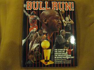 Bull Run The Story of the 1995 96 Chicago Bulls Jordan 9781886110090 