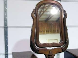 Antique Victorian Walnut Chiffonier Dresser w Mirror  