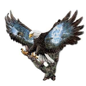  Snow Rider Collectible Bald Eagle Wall Sculpture by The 
