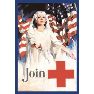 Join, American Red Cross 20x30 poster 
