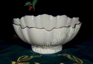 Lenox China Scalloped HOLIDAY Candy Bowl or Nut Dish /s for Christmas 