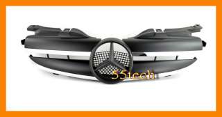 Mercedes R170 SLK 230 320 Grille Grill 97~04 Matt Black  