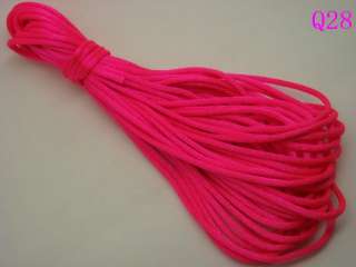 2mm Nylon Chinese Knot Jewelry Cord 10m Pick Color/ Q  