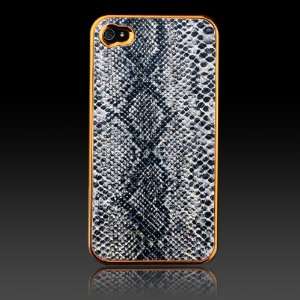 Snakeskin on Gold Textured case cover Textured case cover for Apple 
