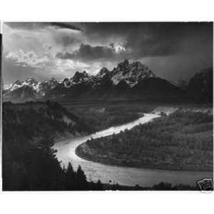  Ansel Adams Snake river Poster 12in x 18in Everything 
