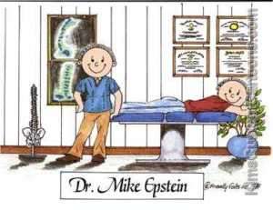 Personalized Chiropractor Cartoon Great Gift Idea  