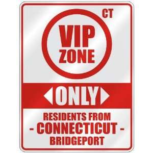   FROM BRIDGEPORT  PARKING SIGN USA CITY CONNECTICUT