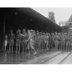  1922 photo Citizens military training camp review