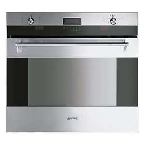  Smeg Single Oven, 76.2cm (30), Stainless Steel. Kitchen 