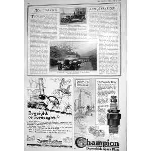  1922 MOTOR CAR VAUXHALL CROSSLEY BRAES BALQUIDDER CHAMPION 