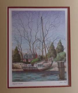 New Skipjack Derelict By John Moll Painting Art Drawing Home Decor 