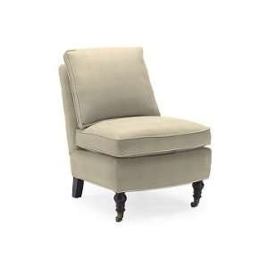  Williams Sonoma Home Kate Slipper Chair, Glazed Linen 