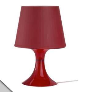  Småland Böna IKEA   LAMPAN Table Lamp, Red