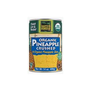 Native Forest Pineapple Crushed 14 oz. Grocery & Gourmet Food