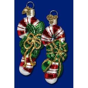  Old World Christmas Mini Candy Cane Ornament