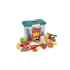    Classroom Play Food Set 80 Pieces In Plastic Tub Toys & Games