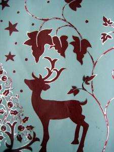 Holiday Gift Wrap Wrapping Paper Reindeer 20 Sq Ft Roll  