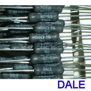 10pcs Vishay DALE Mexico Resistors 3W/150ohm 1%  