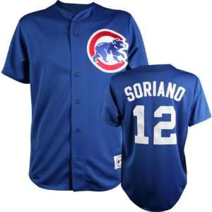  Alfonso Soriano Jersey   Chicago Cubs #12 Alfonso Soriano 