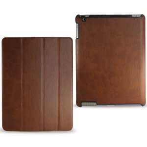 For Apple Ipad2 Fitting PU Leather case with Flip Stand Screen Cover 