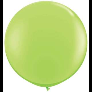Foot Lime Green Balloon Latex Large Jumbo Ft Feet 36  