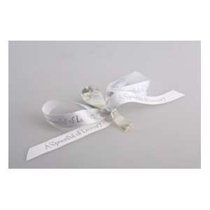 Mother of Pearl Spoon, 3 inch, w/ Ribbon  Grocery 