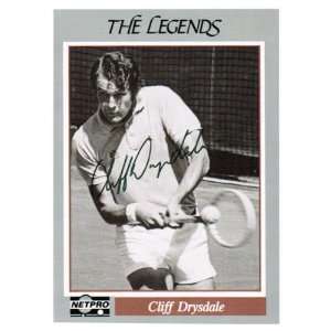  Netpro Cliff Drysdale Signed Legends