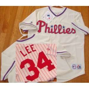  MLB New Cliff LEE #34 Philadelphia PHILLIES Med Baseball 