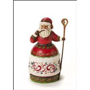  Jim Shore, Santa with Pipe and Cane