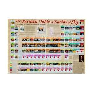  The Periodic Table in Earth and Sky Chart Toys & Games