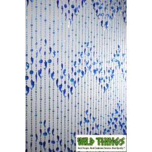 Dolphins Blue Beaded Curtain 