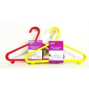  Kids Plastic Clothes Hangers  5 Pack Case Pack 48