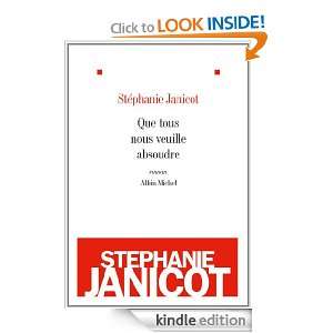   ) (French Edition) Stéphanie Janicot  Kindle Store