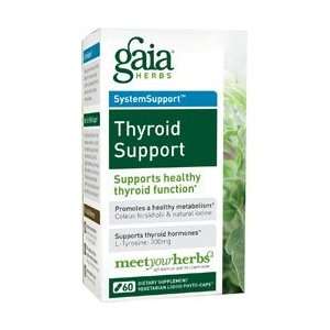  Gaia Herbs Thyroid Support Formula Liquid Caps Health 