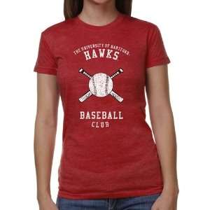  Hartford Hawks Ladies Club Juniors Tri Blend T Shirt 