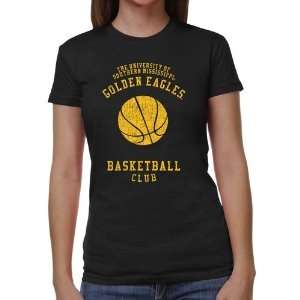 Southern Miss Golden Eagles Ladies Club Juniors Tri Blend T Shirt 