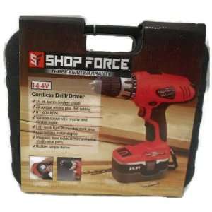 Shop Force Cordless Drill Driver 14.4V