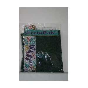 Dried Floral Supplies sizzle pak forest green 16oz ÿ 